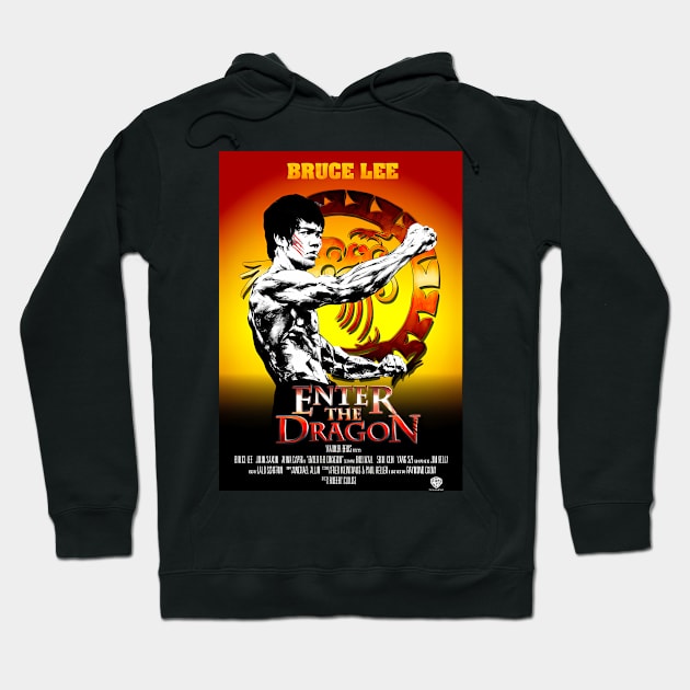 Be Water Lee Legend Bruce Movie Jeet Kune Do Hoodie by Garmentcrooks